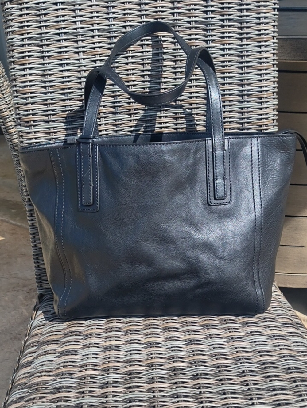 Fossil Tote In Black
